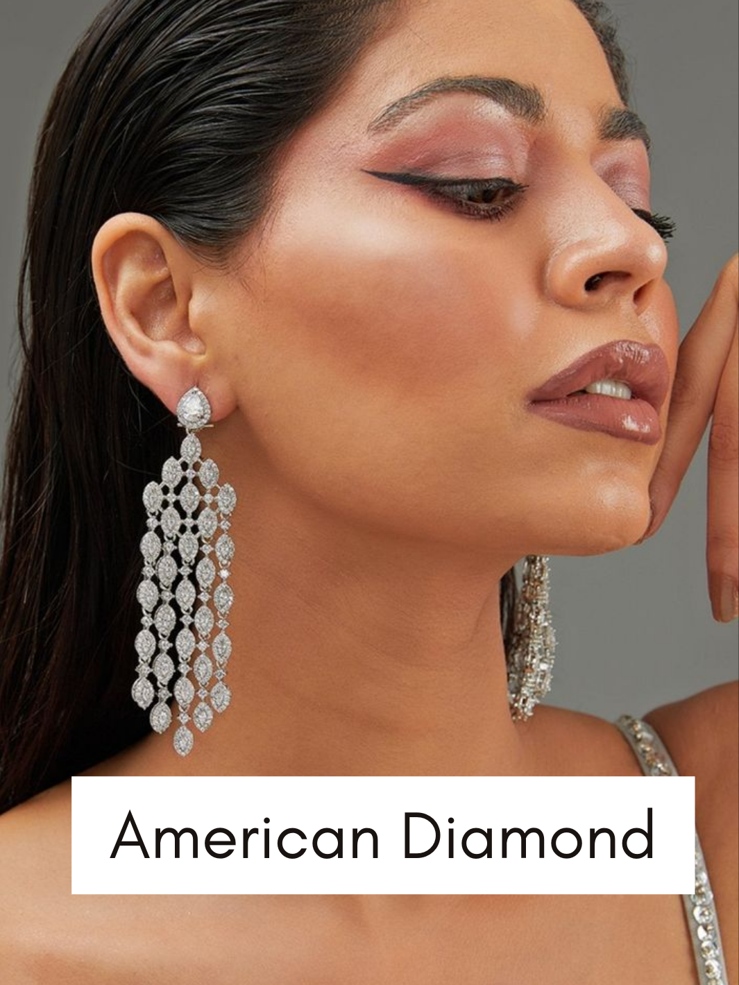American Diamond Earrings